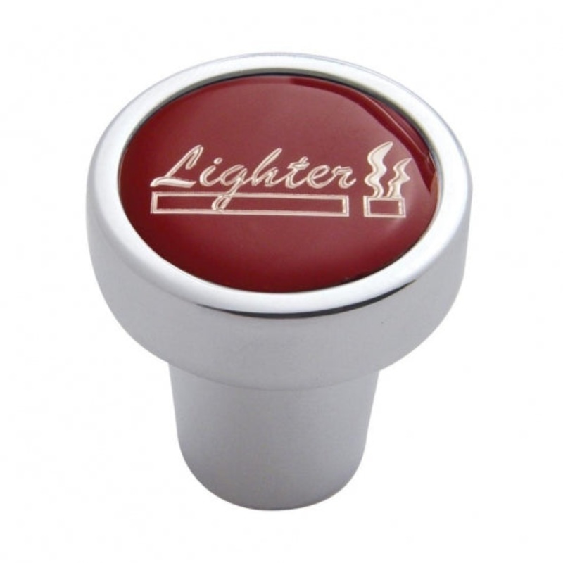 Cigarette Lighter Knob – Purple Glossy Sticker