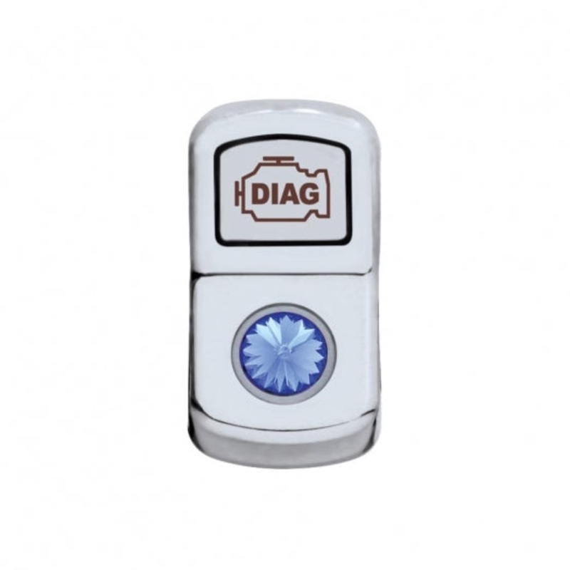 Diagnostic Rocker Switch Cover – Blue Diamond
