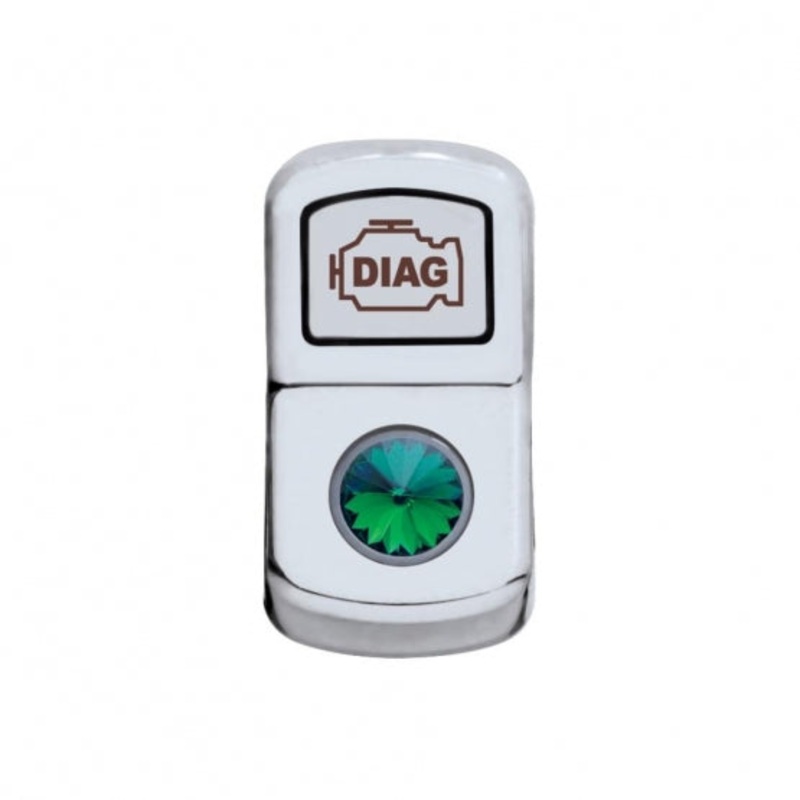 Diagnostic Rocker Switch Cover – Green Diamond