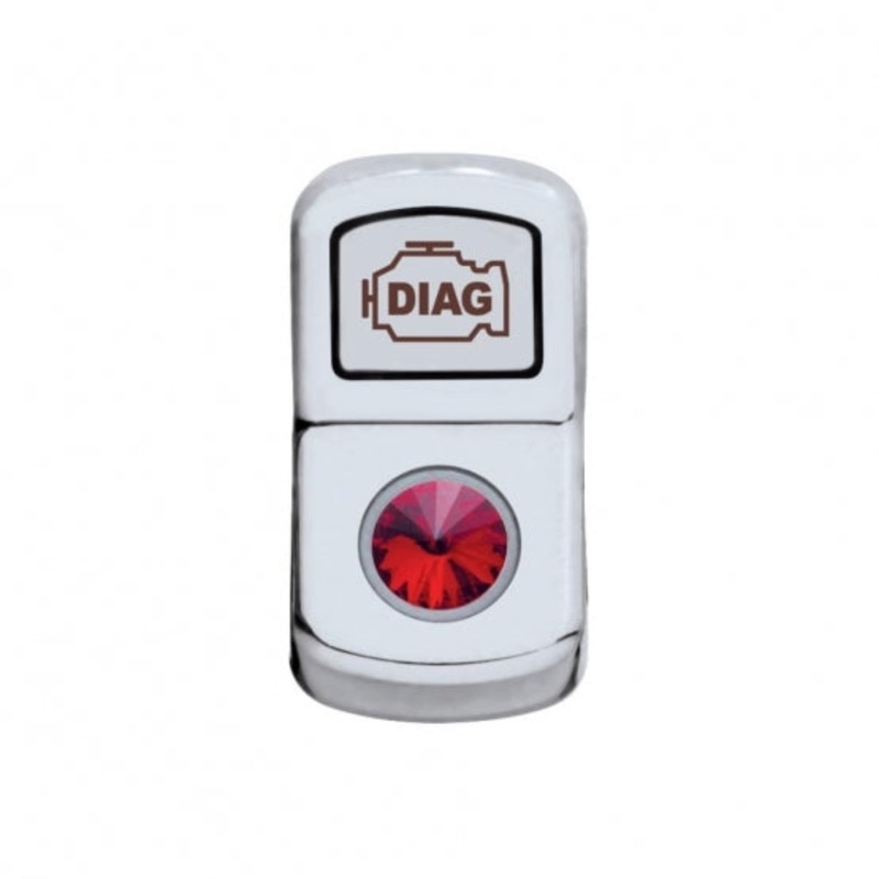 Diagnostic Rocker Switch Cover – Red Diamond