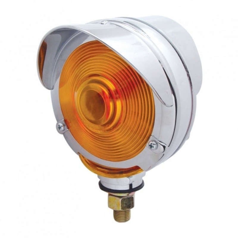 Double Face Turn Signal Light w/ Visor