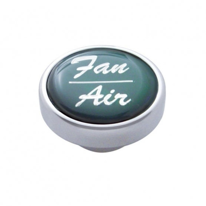 Fan/Air Dash Knob – Green Glossy Sticker