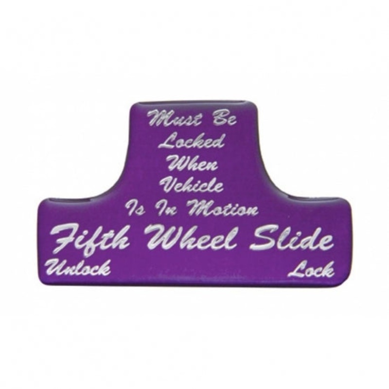 Fifth Wheel Switch Guard Sticker Only – Purple