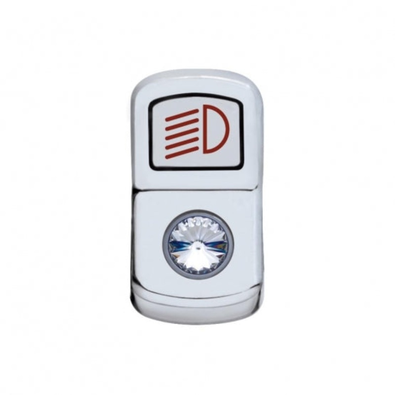 Headlight Rocker Switch Cover – Clear Diamond