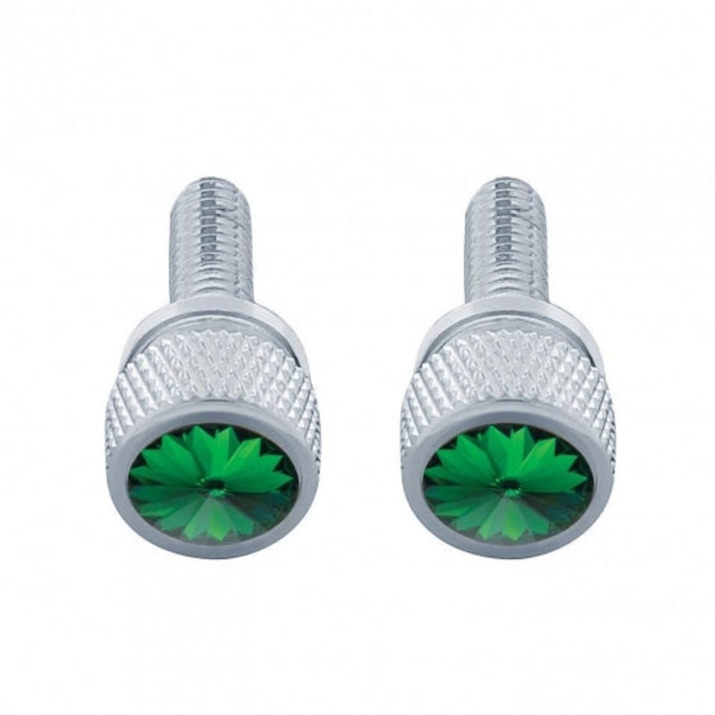 Kenworth Short Dash Screw – Green Diamond (2 Pack)