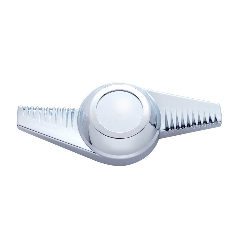 Chrome Plastic 2 Bar Hub Cap Spinner Only