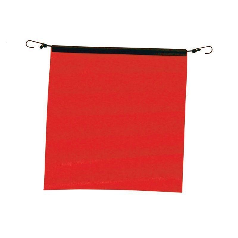 Red Mesh Flag w/ Bungee Cords