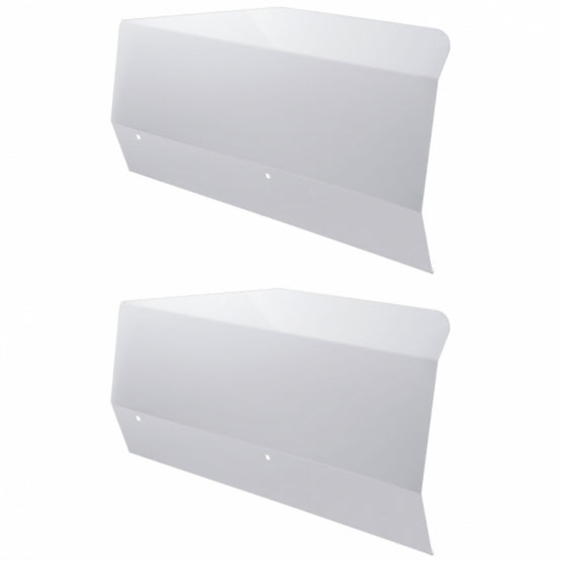 Stainless Steel Front Fender Guards – Peterbilt 370 Series