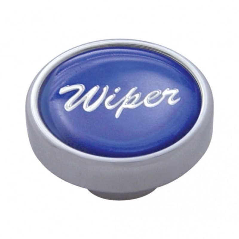 Wiper Dash Knob – Blue Glossy Sticker