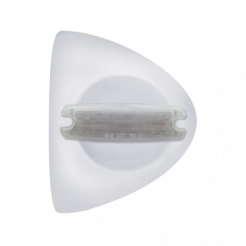 12 LED Headlight Turn Signal Cover – Amber LED/Clear Lens
