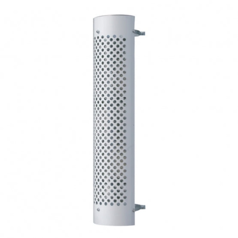 5 180 Degree Stainless Exhaust Muffler Shield – Round