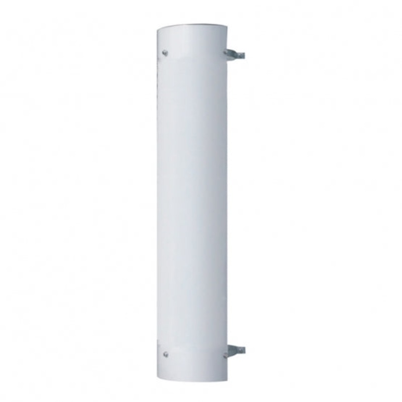 6 180 Degree Stainless Exhaust Muffler Shield – Plain