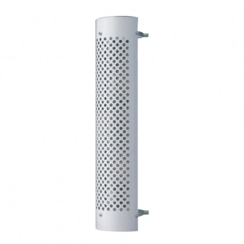 6 180 Degree Stainless Exhaust Muffler Shield – Round