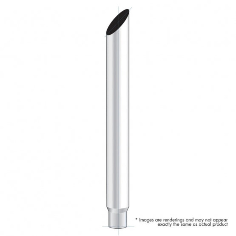 6 Mitered Reduce to 5 O.D. Bottom Exhaust – 24 L