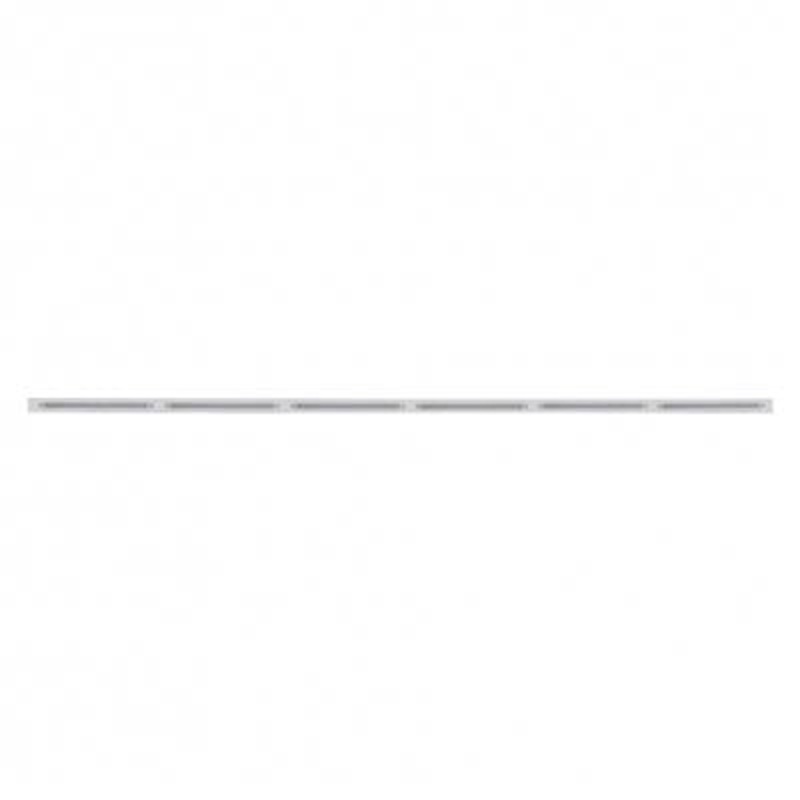 79 1/2 Stainless Bumper Light Bracket w/ Six 19 LED 12 Light Bars – Amber LED/Clear Lens