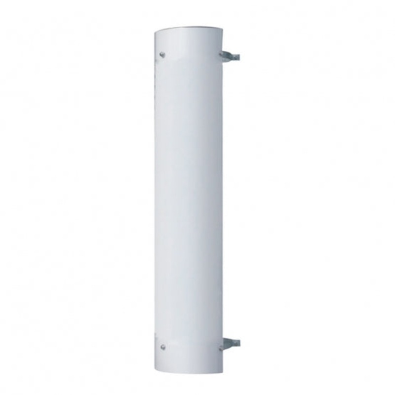 8 180 Degree Stainless Exhaust Muffler Shield – Plain