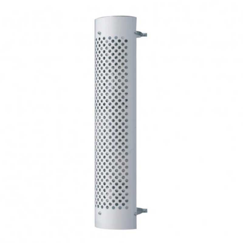 8 180 Degree Stainless Exhaust Muffler Shield – Round