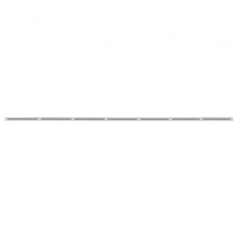 94 Stainless Light Bracket w/ Seven 14 LED 12 Light Bars – Amber LED/Clear Lens