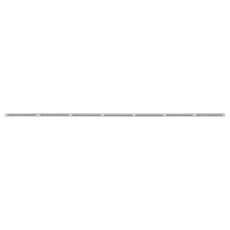 94 Stainless Light Bracket w/ Seven 14 LED 12 Light Bars – Blue LED/Clear Lens