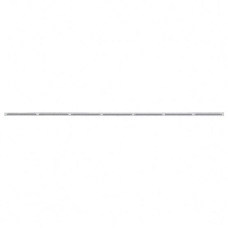 94 Stainless Light Bracket w/ Seven 14 LED 12 Light Bars – White LED/Clear Lens