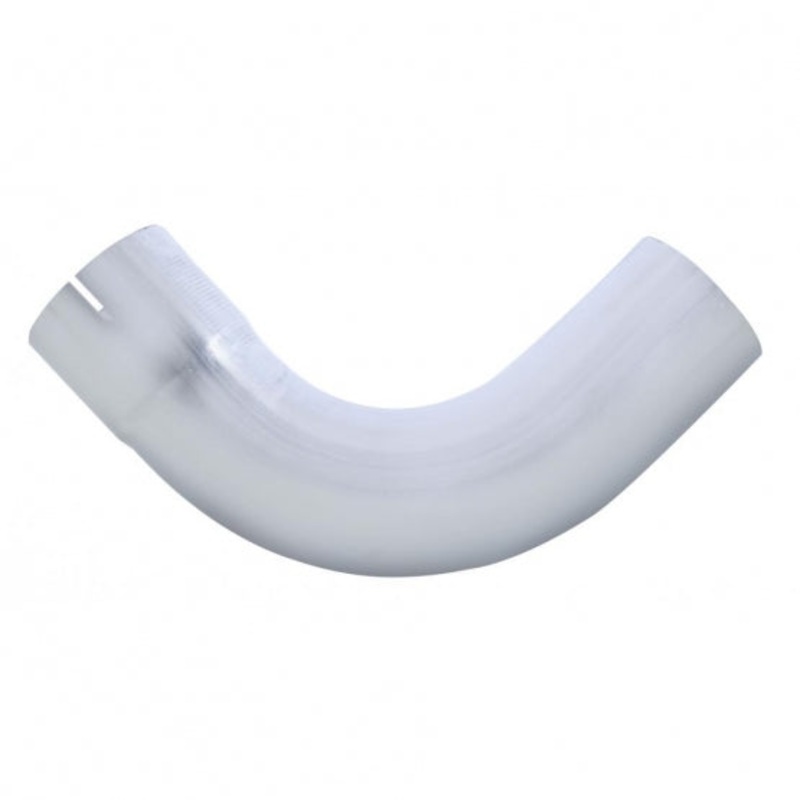 Aluminized 90 Degree Exhaust Expanded Elbow, 4 I.D. to 4 O.D. – 12 x 12