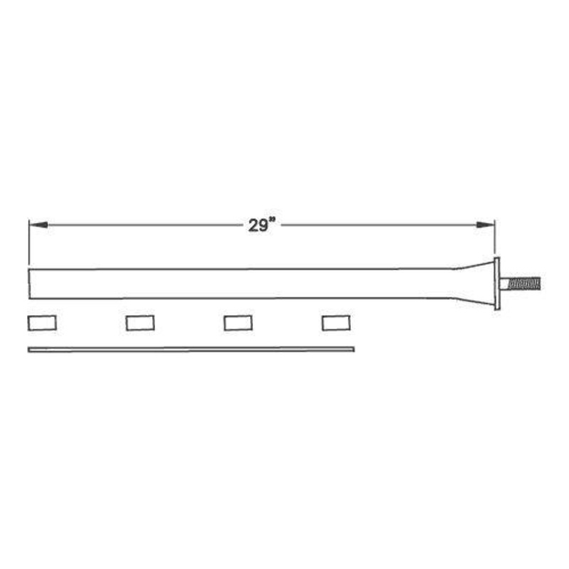 29 E-Z Mount Straight Brackets