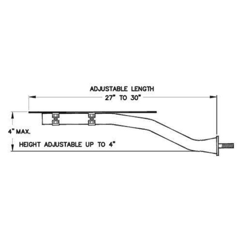 4 Fender Mounting Bracket|Universal|68″ x 70″