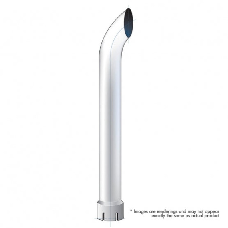 5 Curved Expanded/Slotted Bottom Exhaust – 48 L