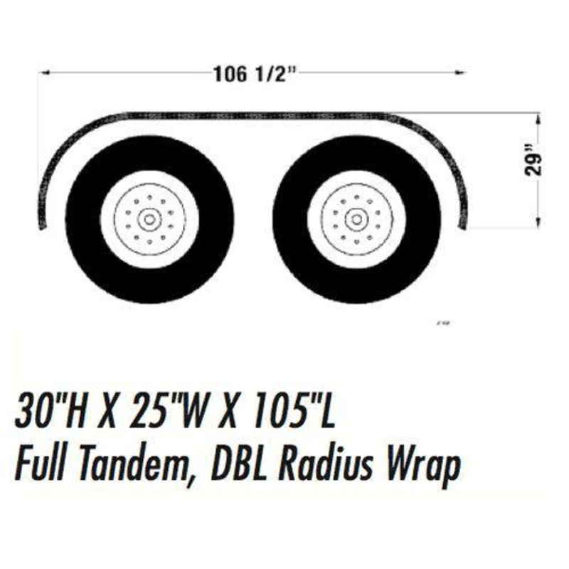 AL 106 1/5 Full Fender|Universal|3″|Aluminum