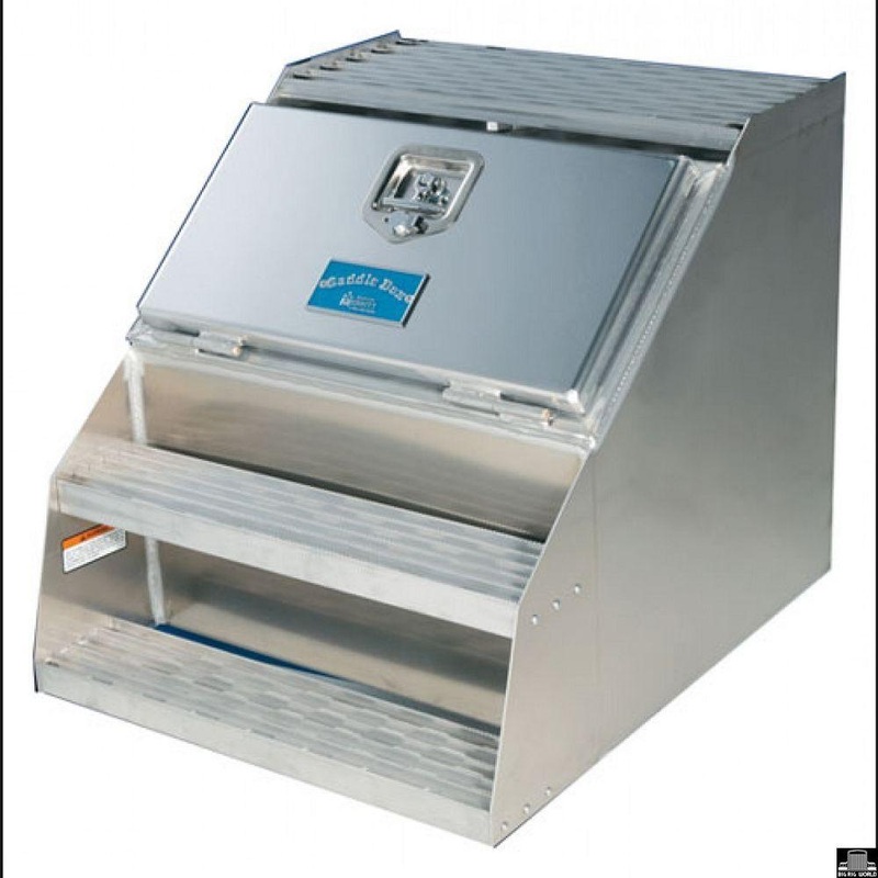 AL 18 Saddle Box-Smooth Door|Universal|18″|Aluminum