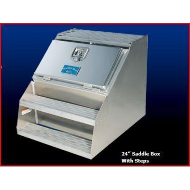 Al 24 Saddle Box-Smooth Door|Universal|12″|Aluminum