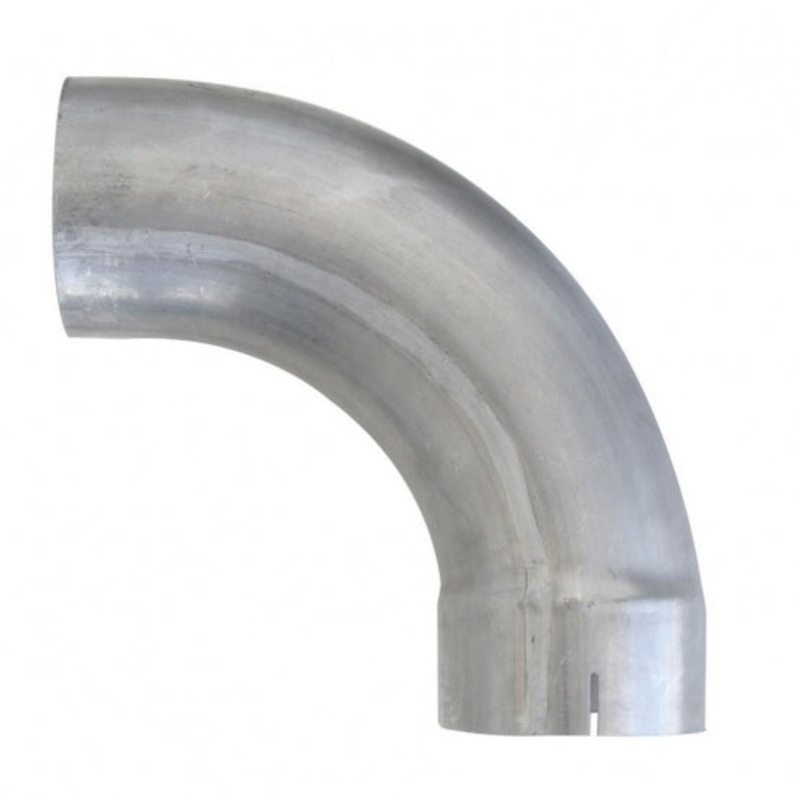 Aluminum 90 Degree Exhaust Expanded Elbow – 5 I.D. to 5 O.D.