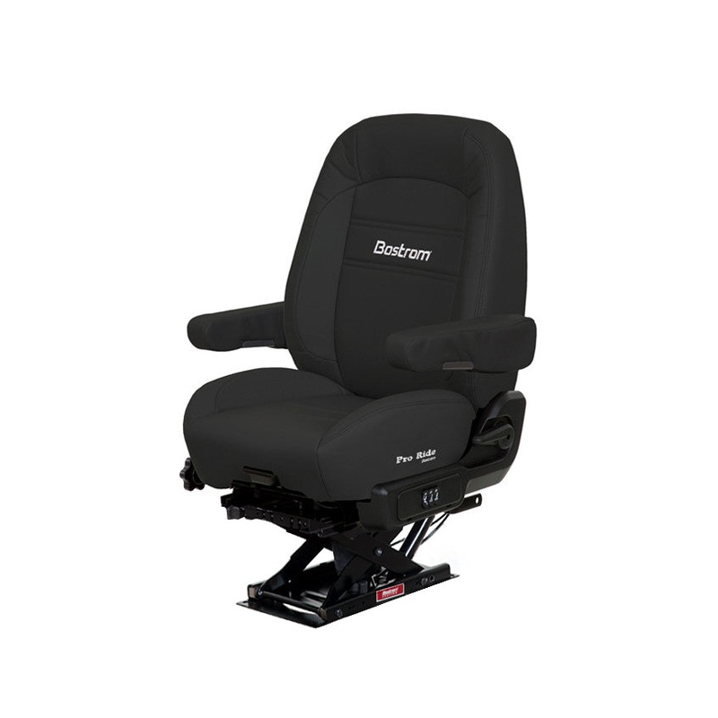 Bostrom Pro Ride, Lo Pro, Mid Back, Black Leather