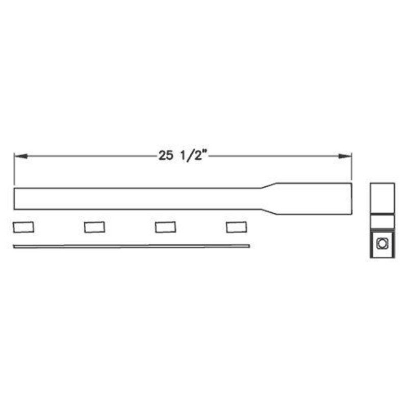 E-Z Mount Straight Brackets|Universal|34.25″ X 24″