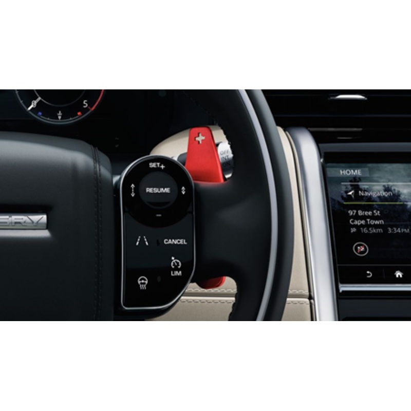 Land Rover Gear Shift Paddles – Aluminium Red