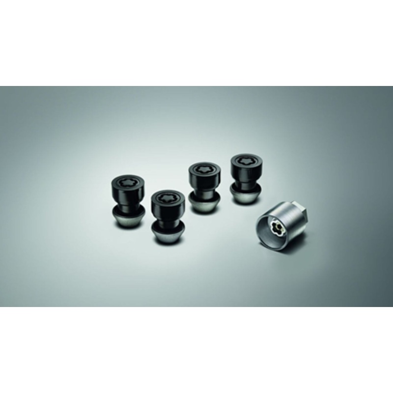 Land Rover Locking Wheel Nuts – Gloss Black Finish