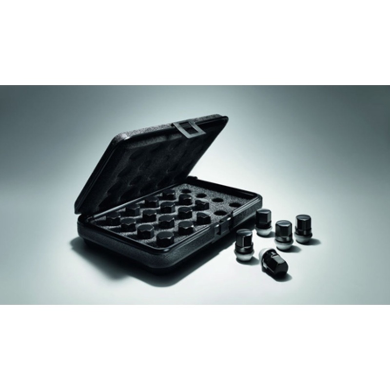 Land Rover Set of 20 Wheel Nuts – Gloss Black