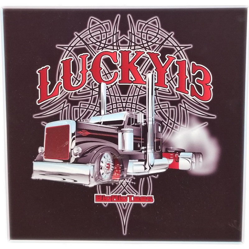 Lucky 13|Small|Medium|Large|X-Large|3X-Large|2X-Large