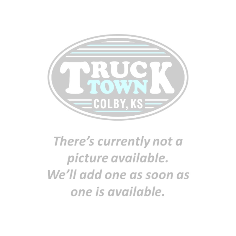 Peterbilt Shock Box Cover|Round Top Design With (10) 3/4 In. Lights On Face Only|Smooth Aluminum