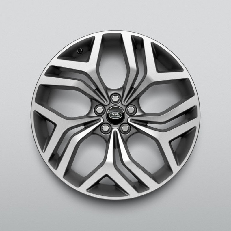 Range Rover Evoque 20 5 Split Spoke Style 5079 Alloy Wheel  Diamond Turned Finish