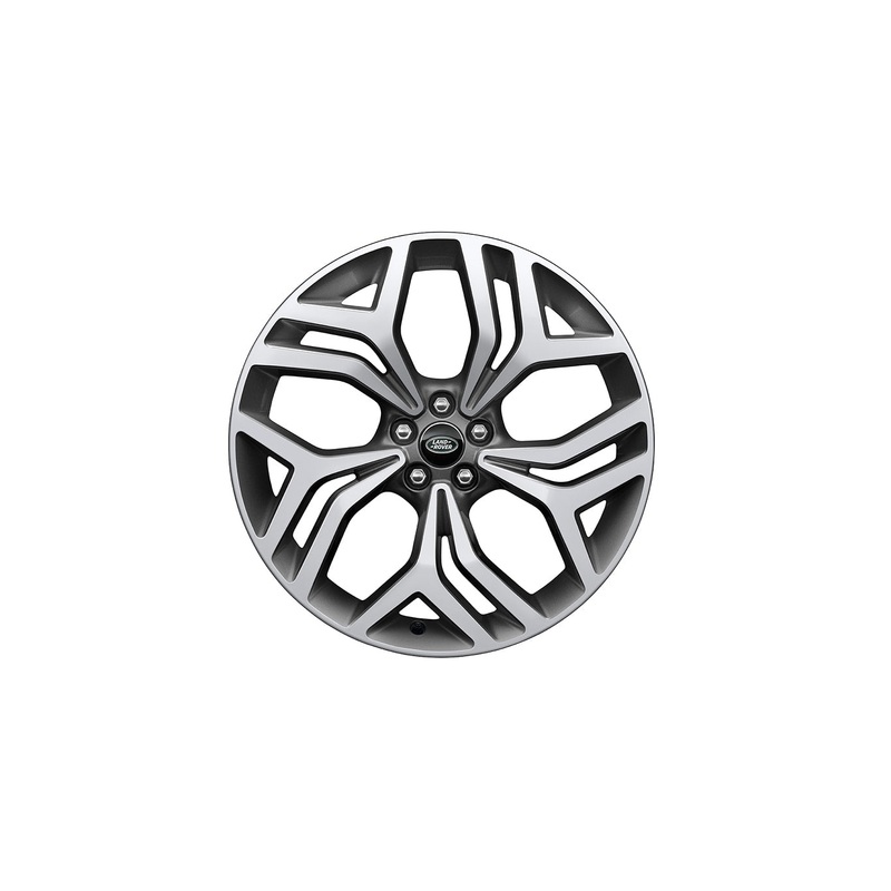 Range Rover Velar 21 5 Split Spoke Style 5047 Alloy Wheel  Diamond Turned Finish