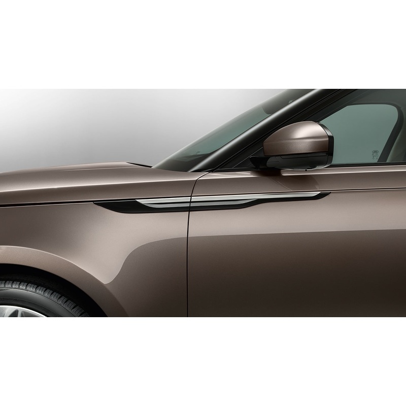 Range Rover Velar Side Vents – Bright Finish