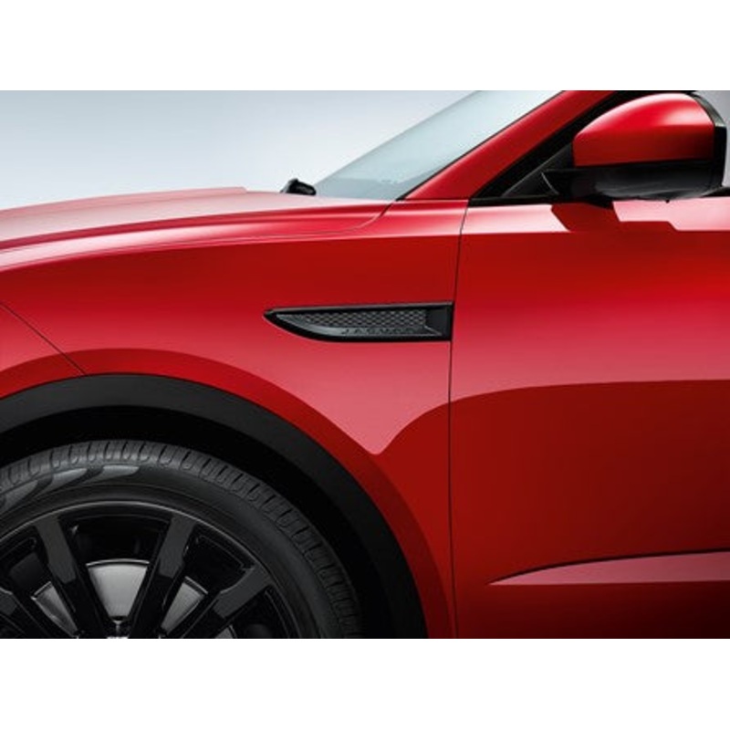Jaguar E-PACE Side Power Vents (Pair) – Gloss Black