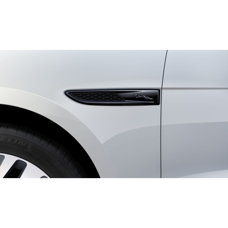 Jaguar F-Pace Gloss Black Side Power Vent Kit