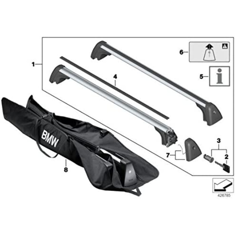BMW 2 Series Roof Bars