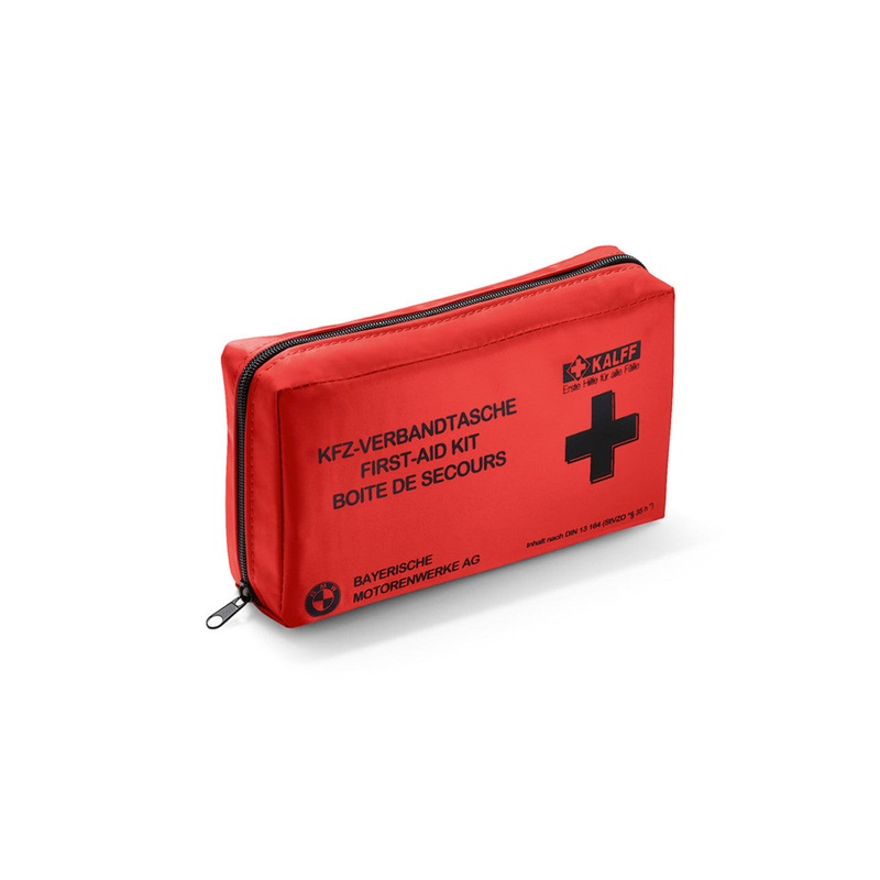 BMW 3 and 5 Series First Aid Kit Pouch – Red