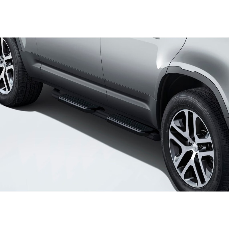 Land Rover Defender Fixed Side Steps – Black