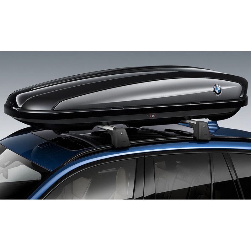 BMW Roof Box 320 Litres Black ABS Plastic Up To 50kg