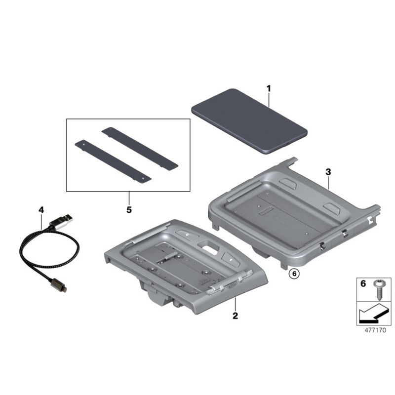 BMW Snap In Adapter Tablet