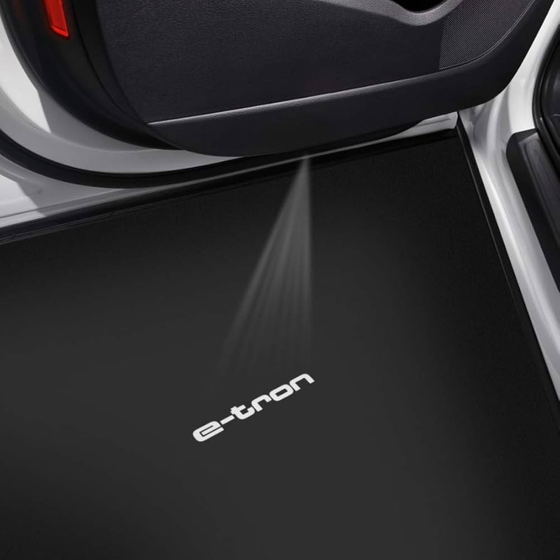 Audi LED Puddle Lights ‘e-tron’ Logo